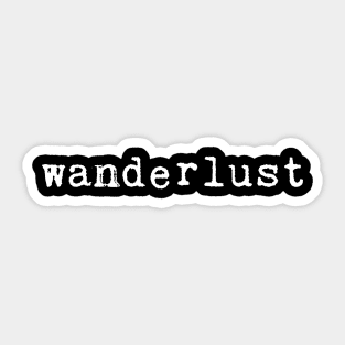 Wanderlust Sticker